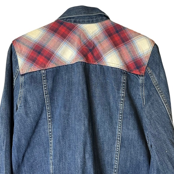 Gap‎ + Pendleton 1969 Icon Denim Jacket Dark Indigo #322751 Medium - Picture 7 of 11